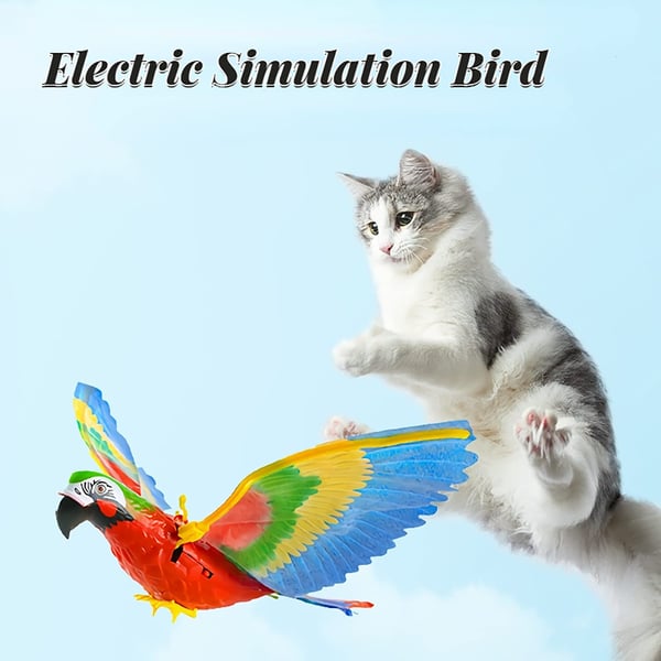 🔥Clear Stock Last Day 68% OFF🔥- Simulation Bird Interactive Cat Toy for Indoor Cats（Buy 2 Get 10% OFF）