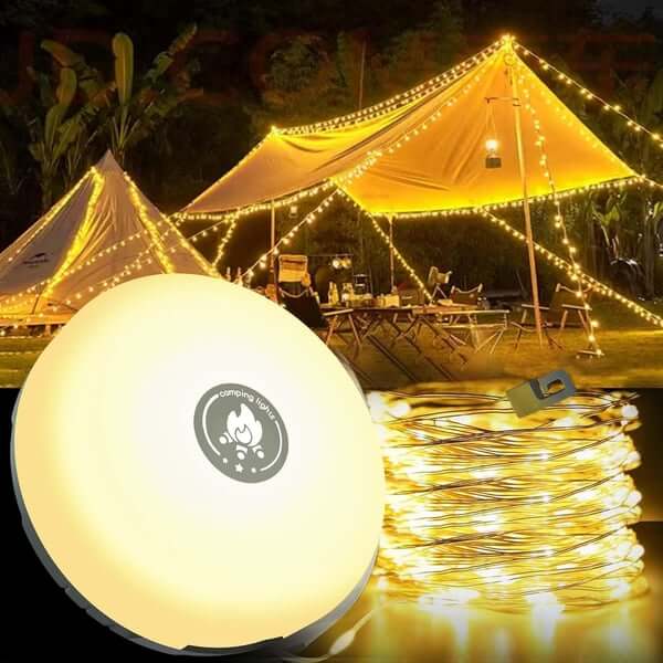🔥Letzter Tag: 49% Rabatt🔥Außenbeleuchtung Camping Laterne Rolle Atmosphäre Licht
