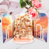 🎄🎅Christmas Presale - 49% OFF🎄handcrafted 3D Nativity Scene Christmas Scene Greeting Card