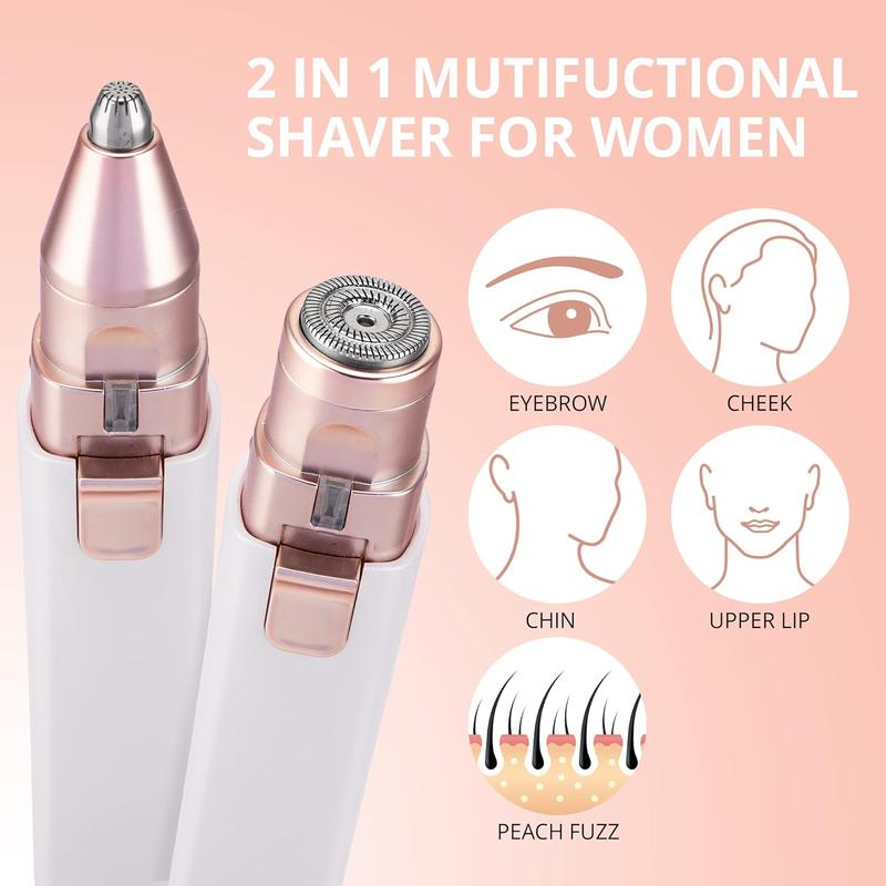 ⏰LAST DAY SALE 50% OFF💥2-in-1 Women's Eyebrow and Facial Hair Removal Device