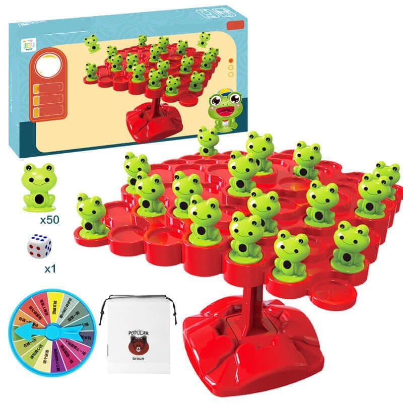 Frog Balance Tree Double Play Parent-child Interactive Puzzle Toys🎁BUY 2 EXTRA GET 10% OFF