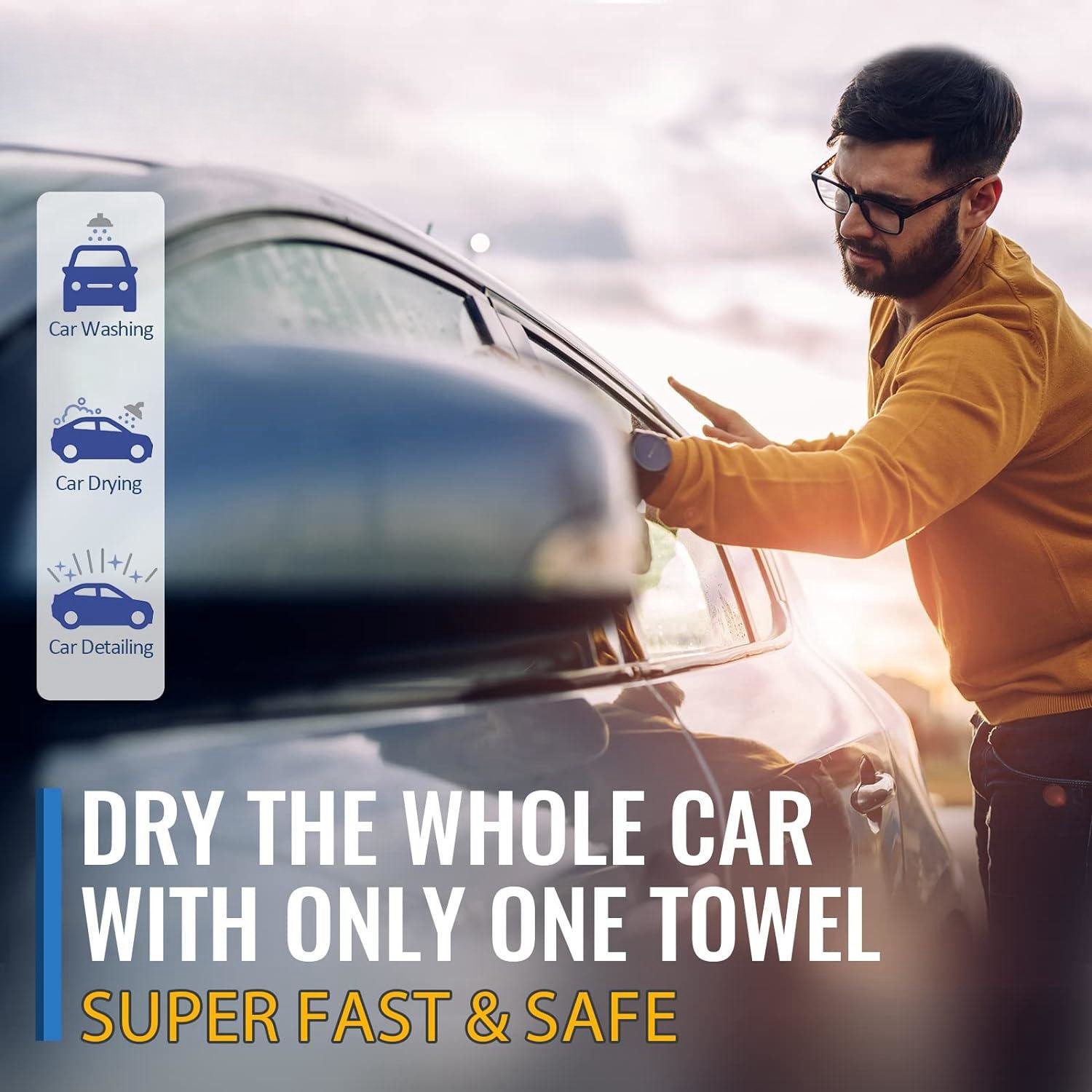 Last Day Promotion 70% OFF - 🔥Microfiber Car Drying Towel