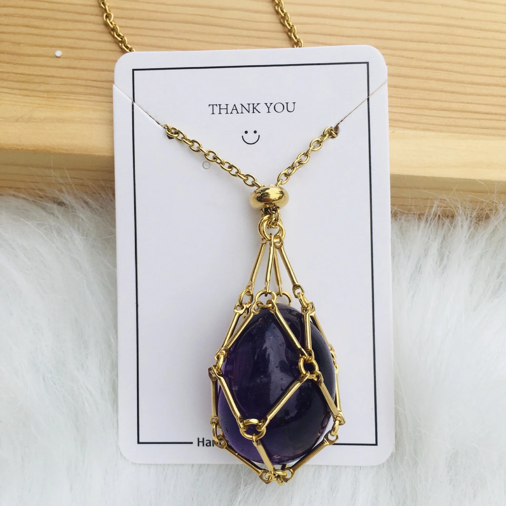 🔥Last Day Promotion 70% OFF-🔥- Crystal Stone Holder Necklace - Free (Crystal) Gift Included🎁