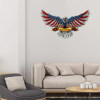🔥Handmade Bald Eagle with Flag Wings-Buy 2 Get Free Shipping
