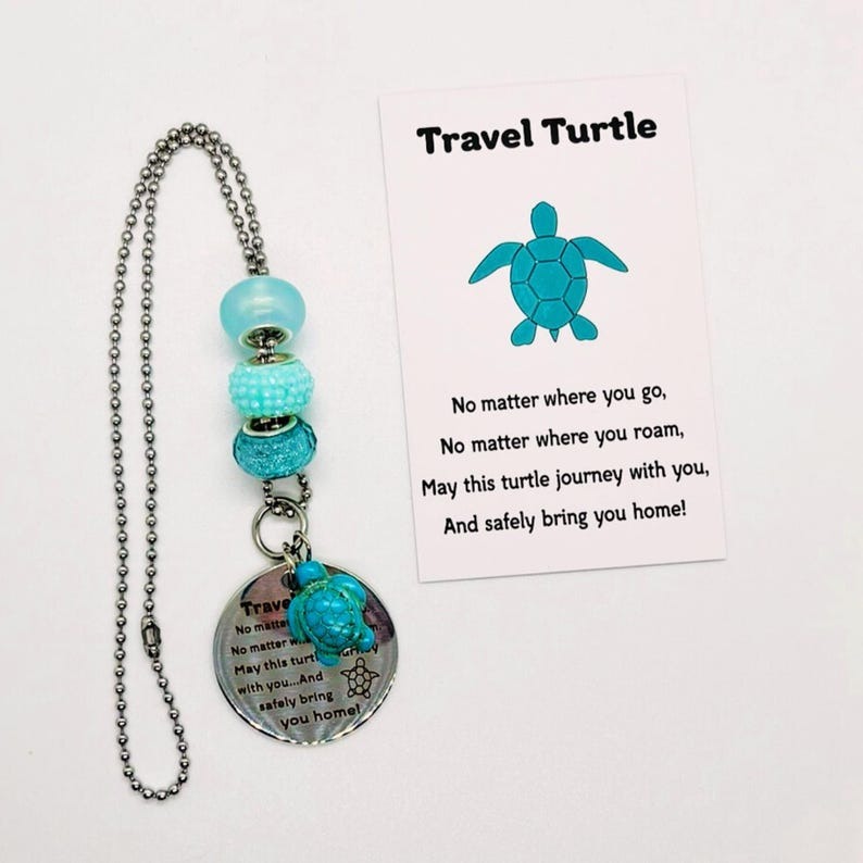 🐢Travel Turtle Keychain