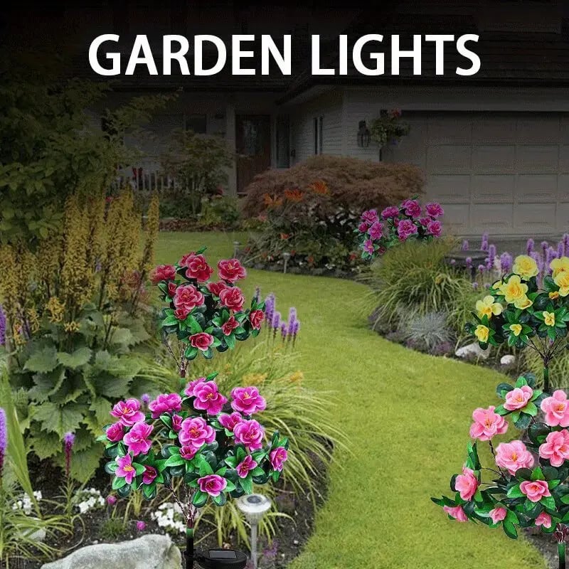 🔥Last Day 70% OFF- 🌺Solar fluorescent garden light