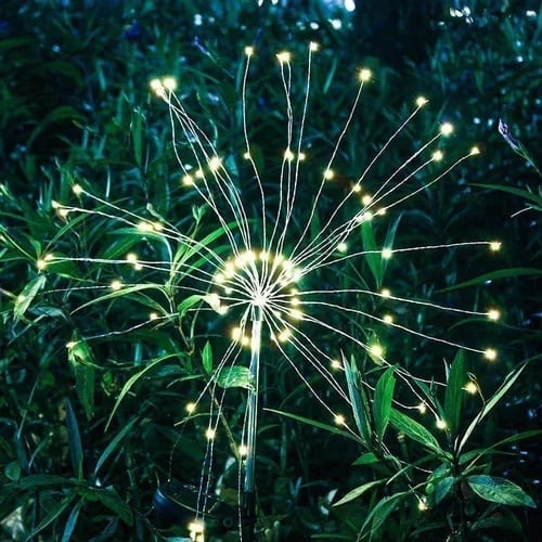 🔥Last Day Promotion 50% OFF🔥🎁Waterproof Solar Garden Fireworks Lamp