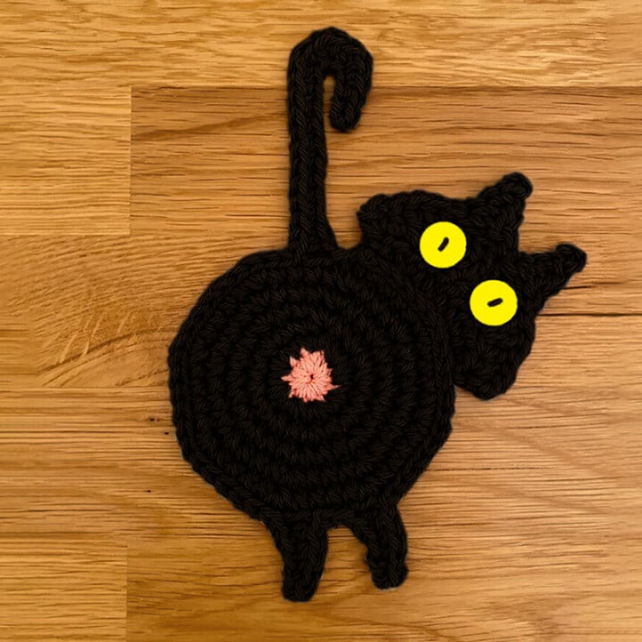 🔥New Year Promotion 50% OFF💥Cat Butt Coasters