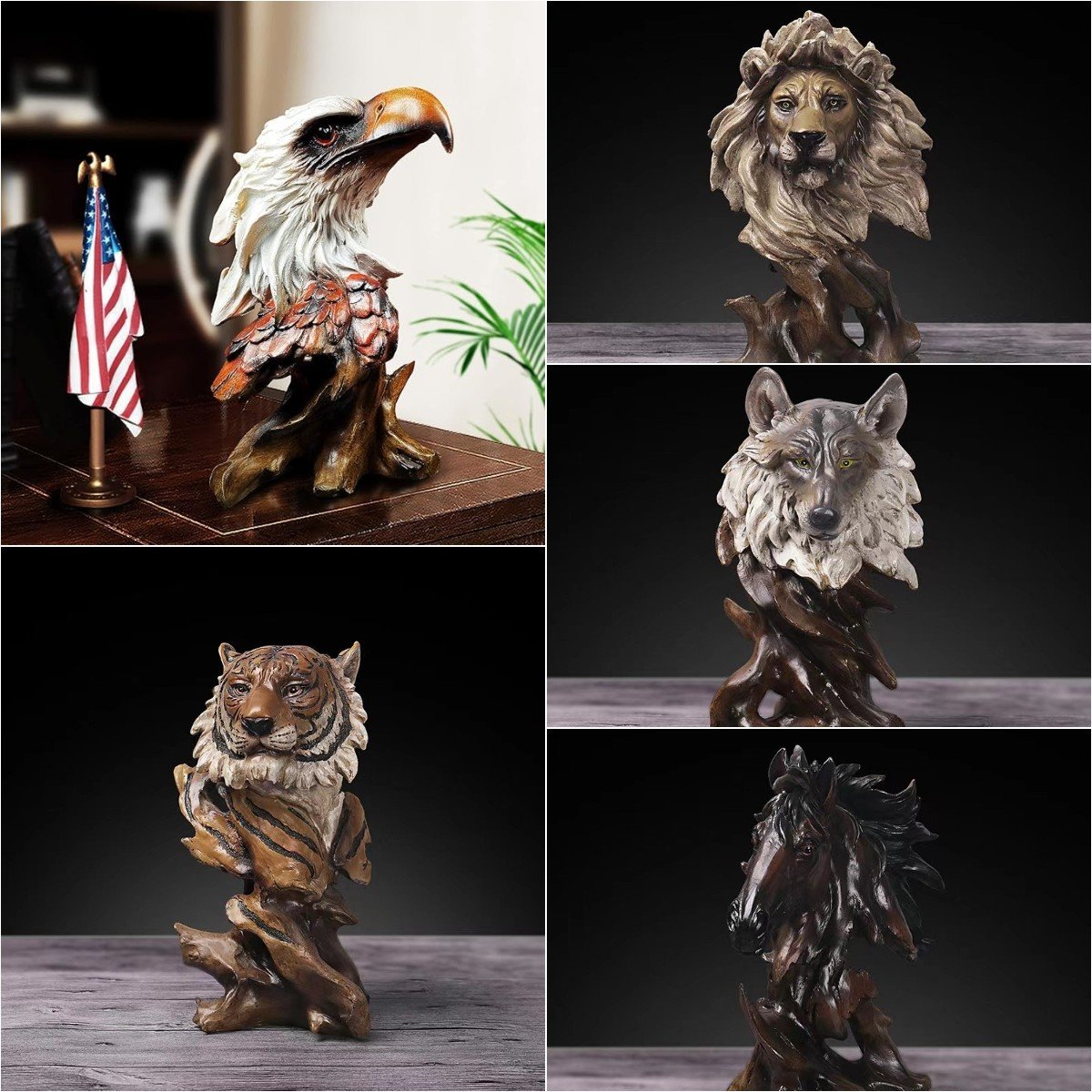 🎖️July 4th Flash Sale: 50% OFF Sitewide! 💕<strong>Handmade</strong> Tree Root Animal Head Sculpture, Buy 2 Save 10% % Free Shipping