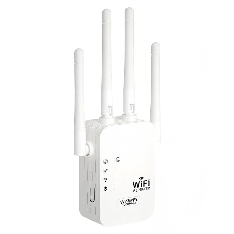 🔥Last Day 50% OFF - 2025 Enhanced WiFi Extender, 1200Mbps Dual-Band (5GHz/2.4GHz) Signal Booster