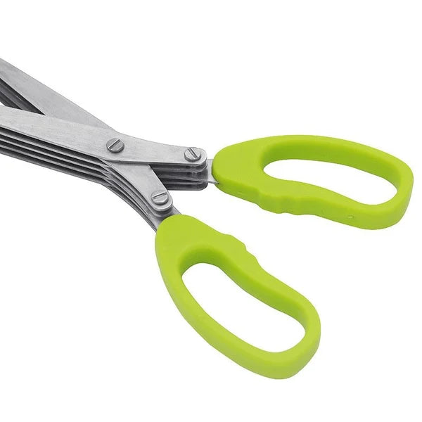 (🎄Christmas Promotion--48%OFF)Multi-Blade Herb Scissors(Buy 2 get 1 Free)