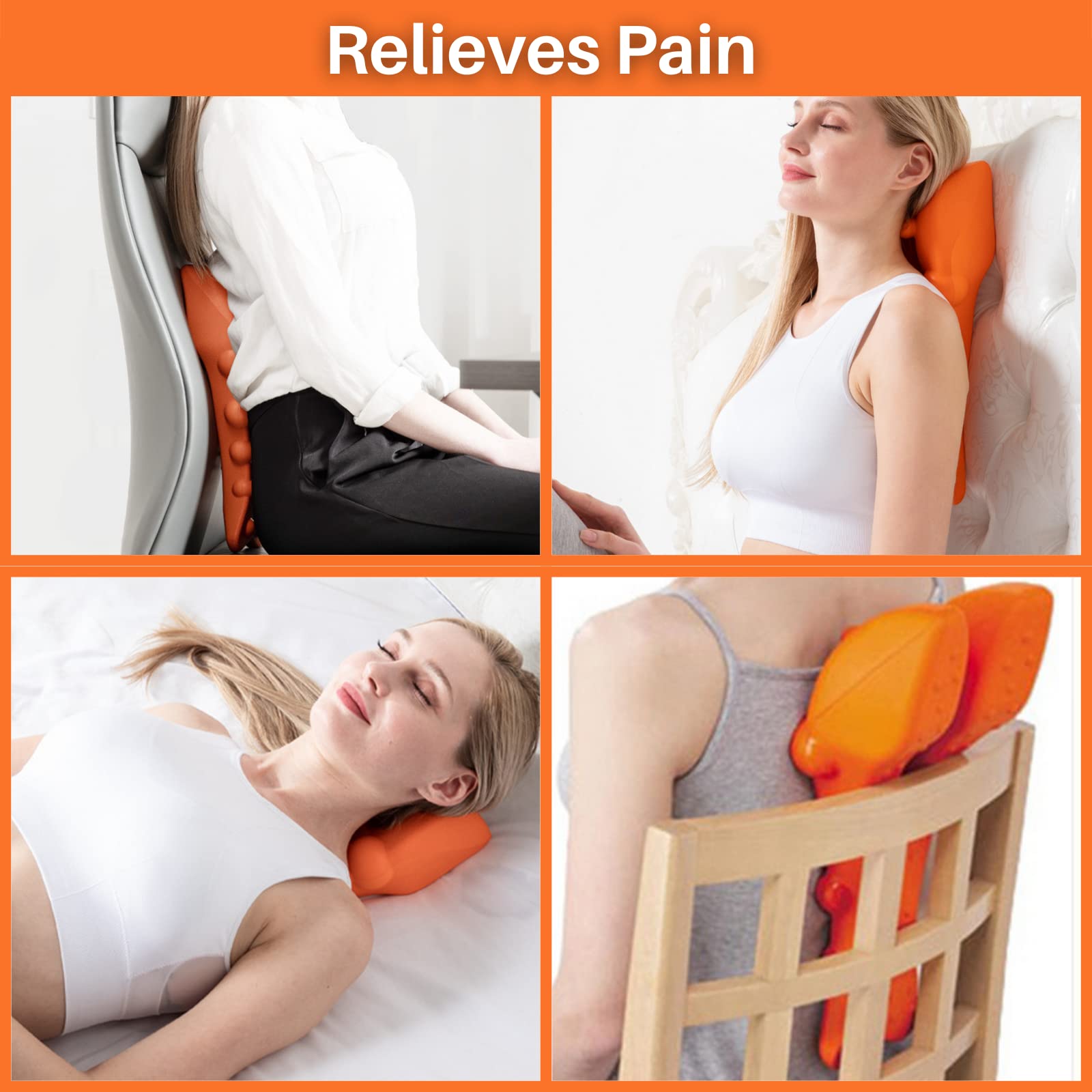 🎁Last Day Promotion- SAVE 70%⚡Posture Enhancer Spine Relief Shelf-Buy 2 Free VIP Shipping