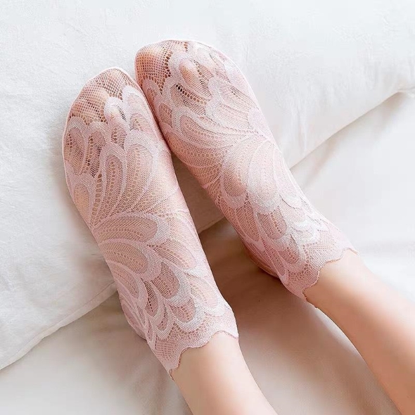 (Mother's Day Promotion- 50% OFF) Amazing Crystal Peacock Sock👠
