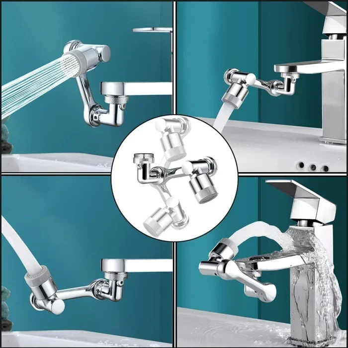 (🔥Last Day Promotion- SAVE 48% OFF)1080° ROTATING SPLASH FILTER FAUCET(BUY 2 GET FREE SHIPPING)