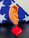 Trum₱ Ear 3D Print - Historical Moment Collectable Commemorative Desk Shelf Accessory