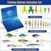 🔥Last Day 60% OFF🔥24 Days Fish Tackle Set Advent Calendar
