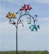 🎁Hot Sale🔥 50% OFF - Beautiful Multi Colored Flowers Wind Spinner