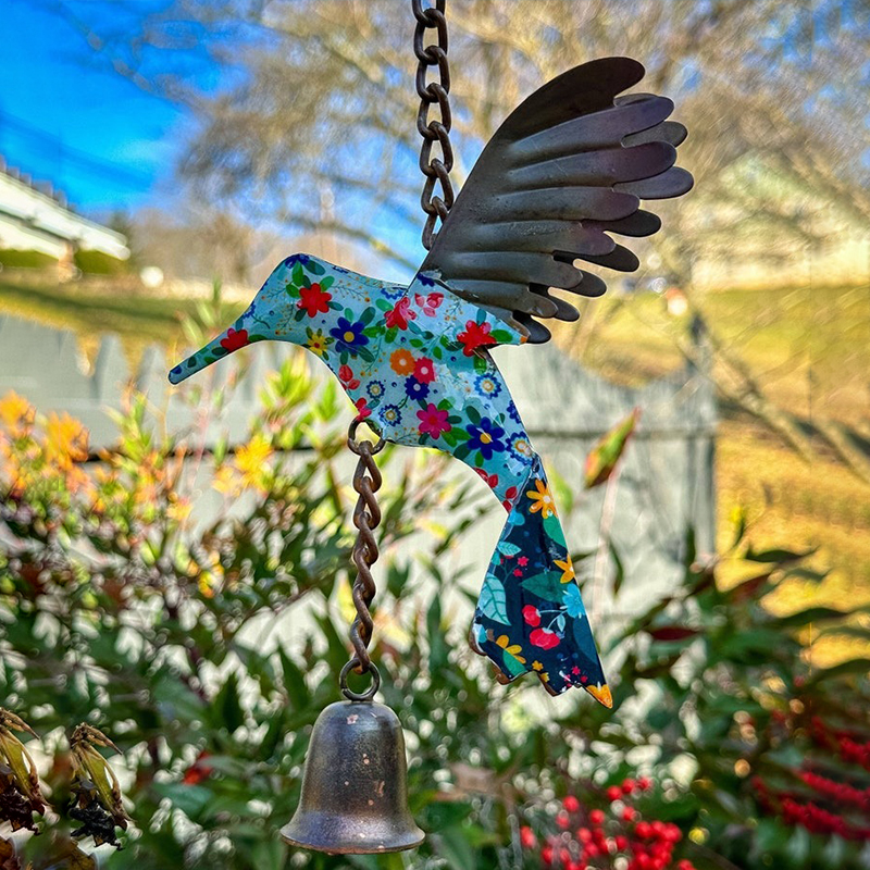 CHATERCY®Floral Hummingbird Multicolor Ornamen | Gift For Friends & Family(Random Color)