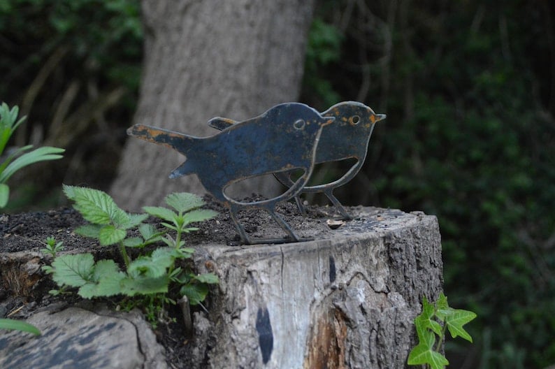 🎖️July 4th Flash Sale: 50% OFF Sitewide! 💕My Little Robin •Garden Bird •Garden Ornament • Garden Metal Art