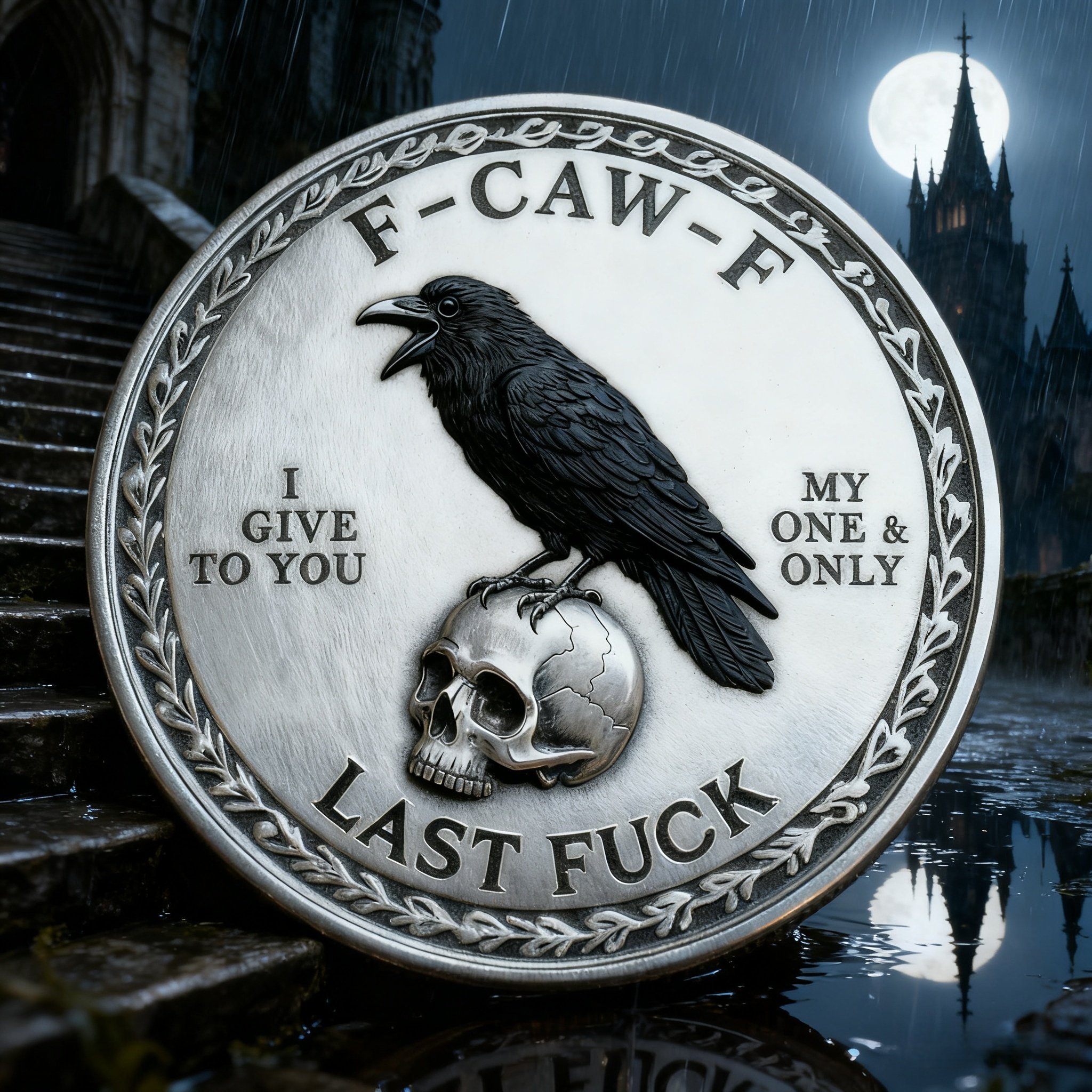 🔥Last Day 50% OFF🔥F-CAW-F Witchy Raven Coin
