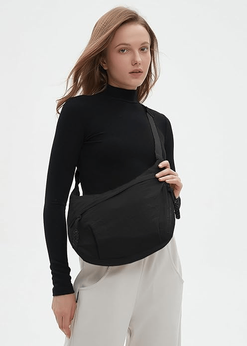 🎉Letzter Tag 49% Rabatt🔥Modische Umhängetasche aus Nylon in Unifarbe