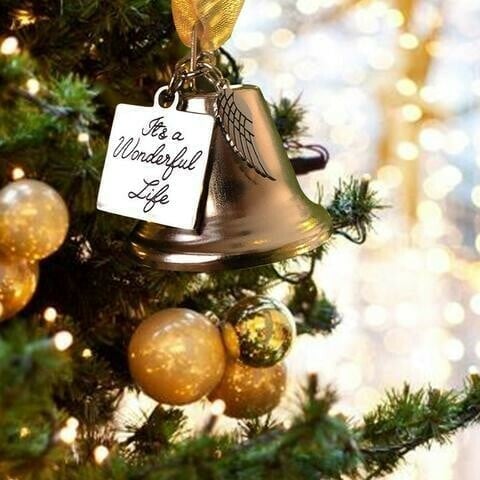 🎄Christmas Big Sale-50% OFF🎅-Christmas Ornaments Angel Wings Bell