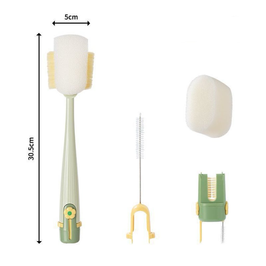 🎁TikTok Last Day Sale - 70% OFF🔥Multifunctional 5-in-1 Bottle Cleaning Brush