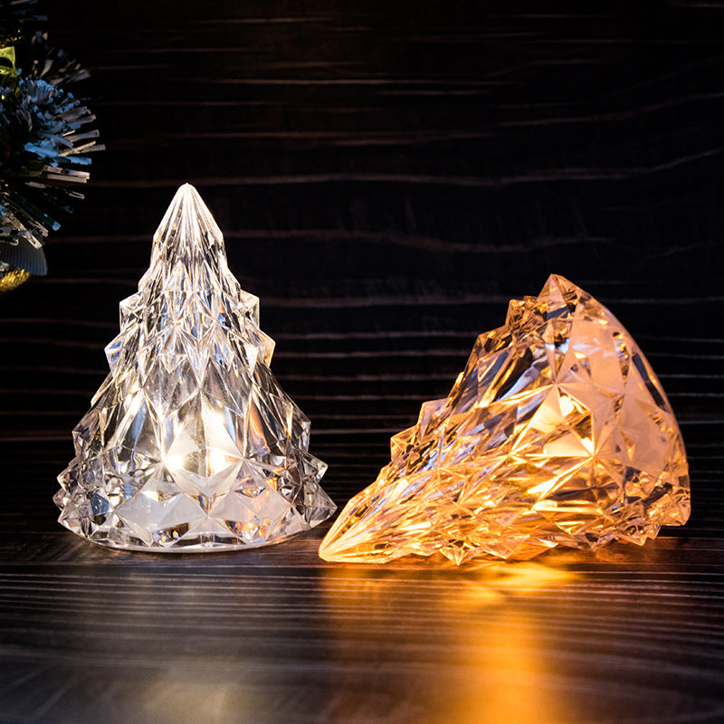 (🎄Christmas Promotion--48%OFF)Mini LED Crystal Glacier Night Light(Buy 6 get 3 Free & Free shipping)