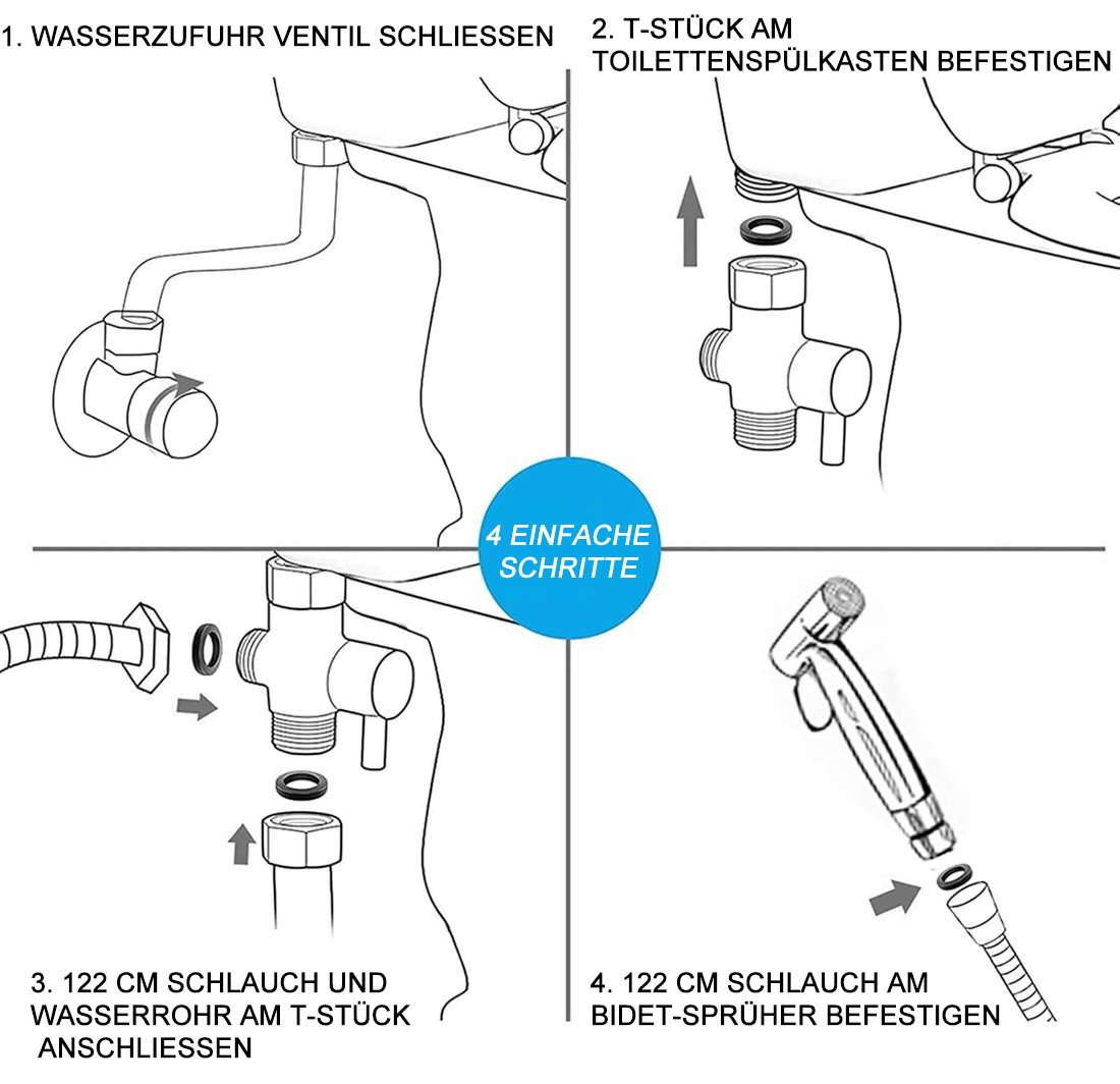 ✨Letzter Tag: 49% Rabatt🔥🚿Edelstahl-Duschbrause-Set