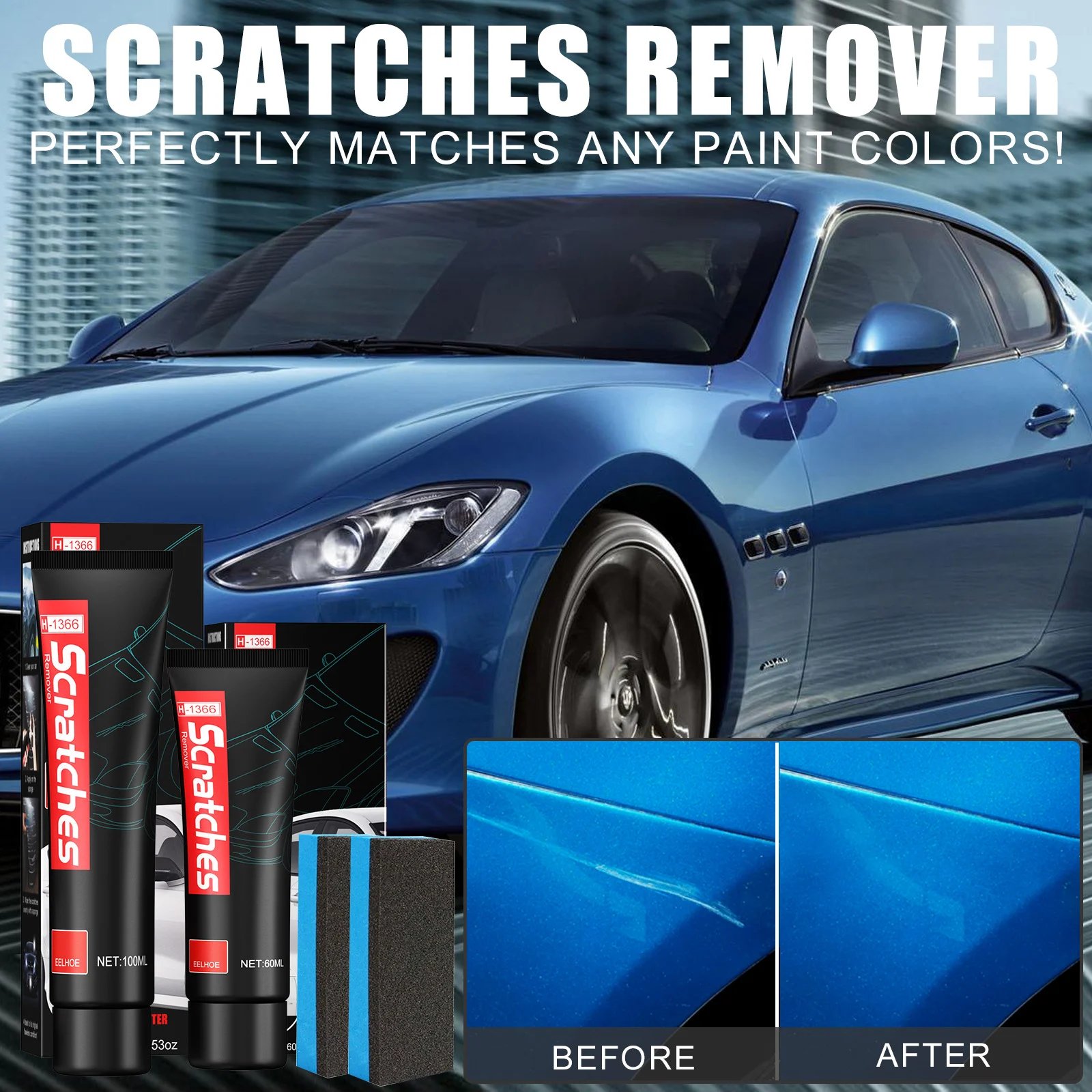 Tiktok Summer Sale🎉Premium Car Scratch Removal Kit