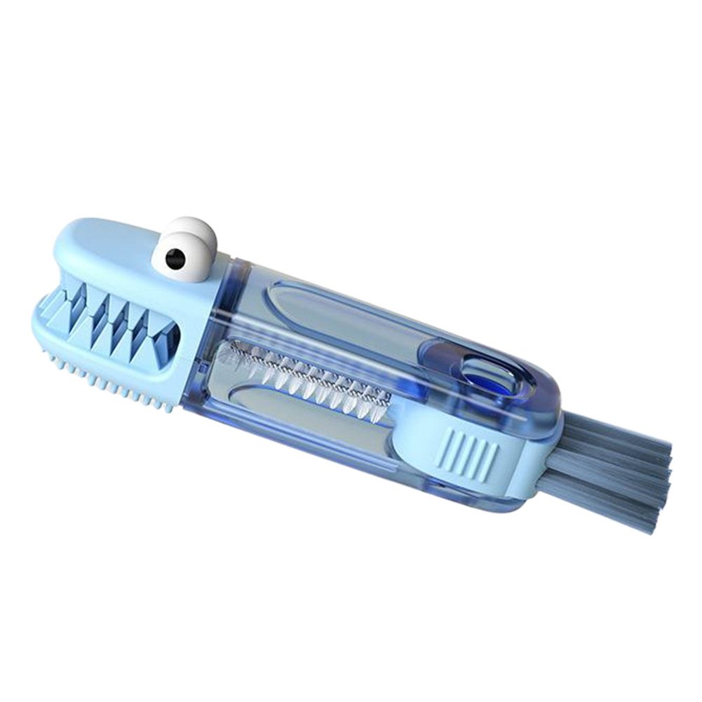 🔥Last Day Promotion 70% OFF🔥Crocodile  Shape 3 in 1 Cup Lid Gap Cleaning Brush⚡Buy 3 Get 3 Free