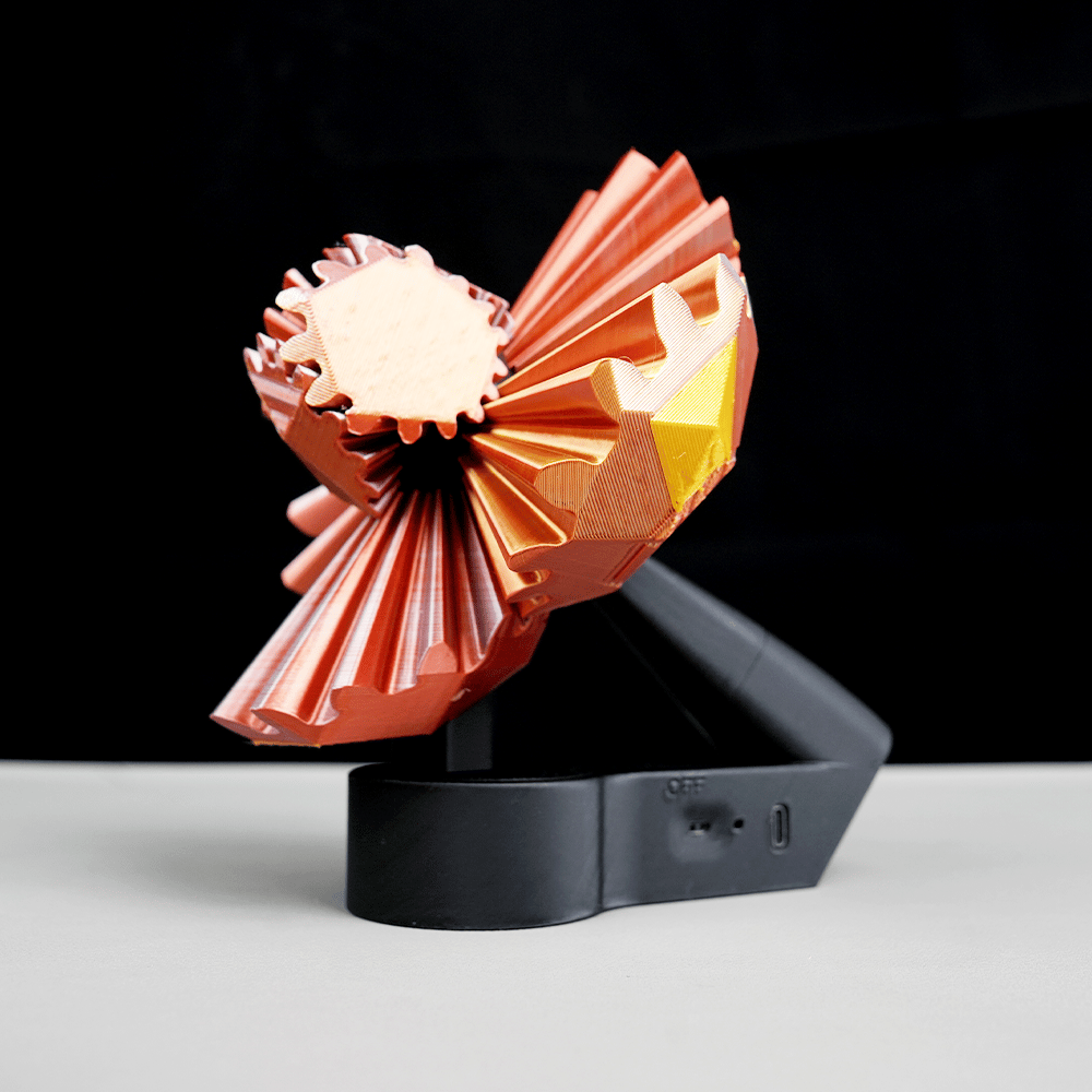 🔥Last Day Promotion 50% OFF🔥3D Printed Electric Rotating Gear Ball