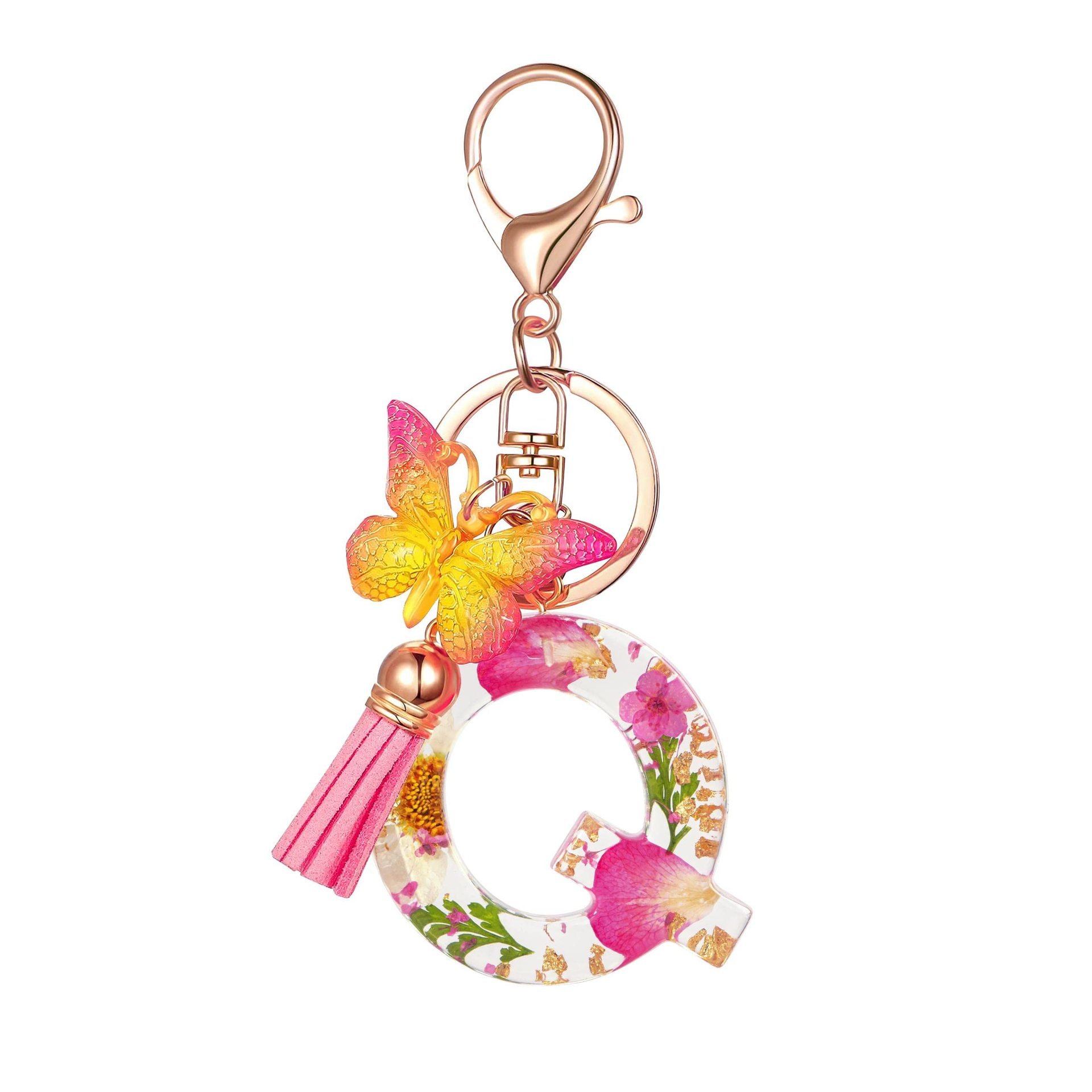 💥Special Offer - 🌼Initial Letter Keychains🦋