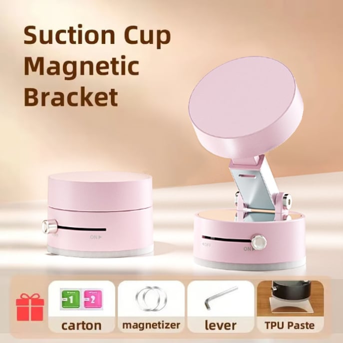 🔥Last Day Promotion 50% OFF🎁 Vacuum Suction Magnetic Phone Stand