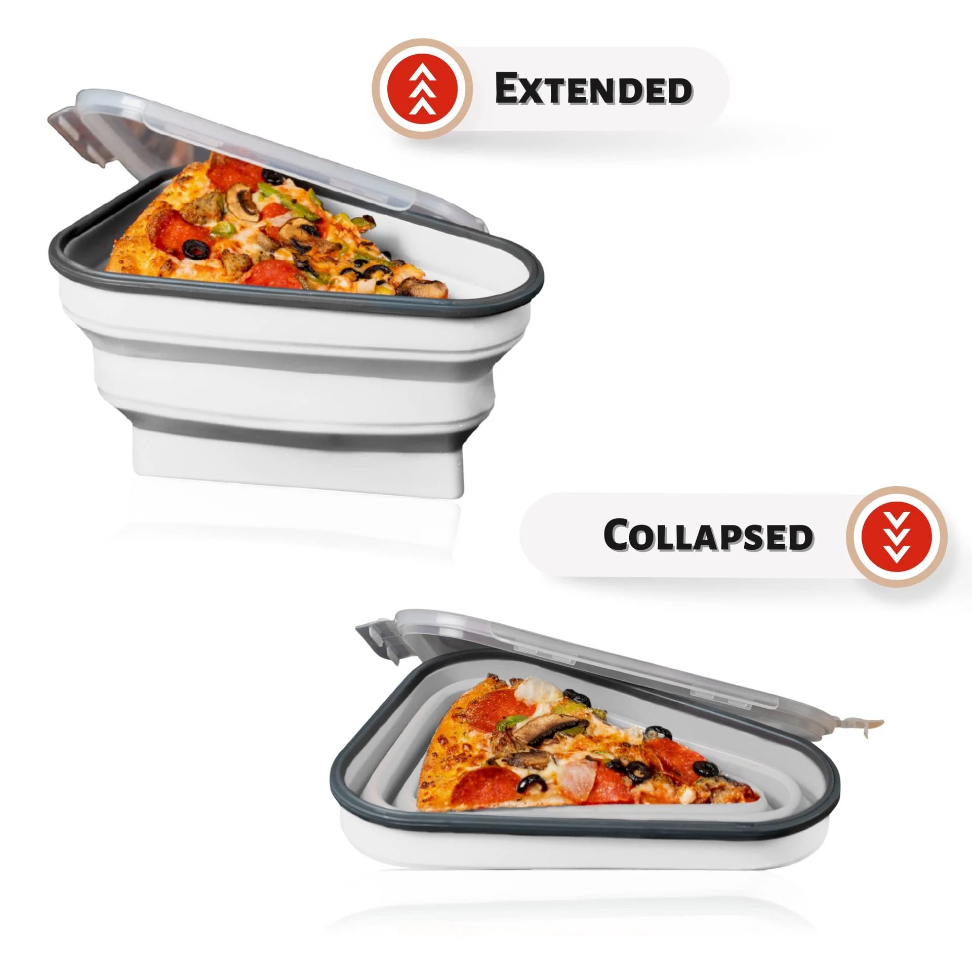 (🔥Last Day Promotion- SAVE 48% OFF)Collapsible Container For Pizza