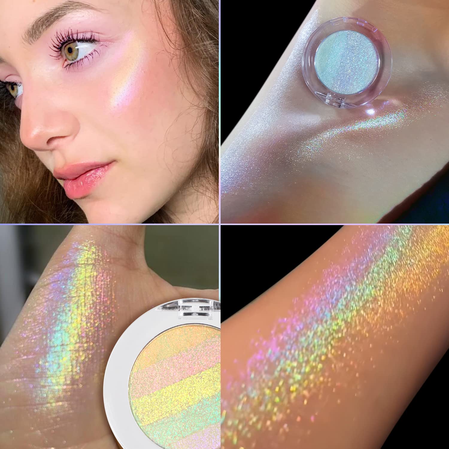 BUY 2 FREE SHIPPING🌈Rainbow Highlighting Eyeshadow