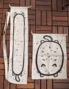 Bread Cats Linen Bag Set (Loaf + Baguette)