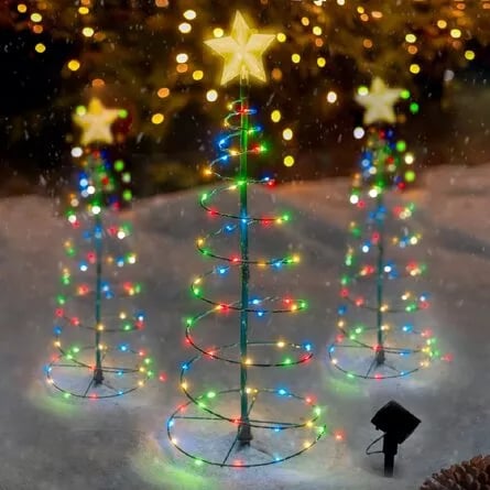 🔥Last Day Promotion 50% OFF🔥Solar Christmas Tree LED String Lights