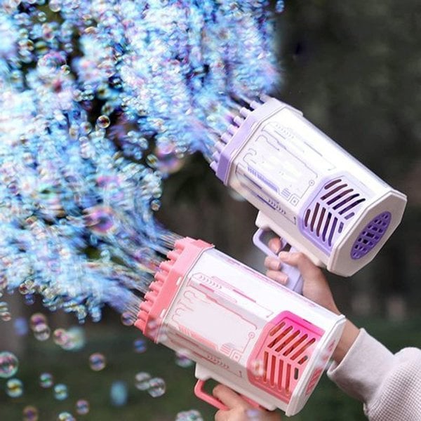 (🔥Summer Hot Sale Now-49% Off) 69-Hole Bubble Gun With Colorful Led Lights (BUY 2 GET FREE SHIPPING NOW)