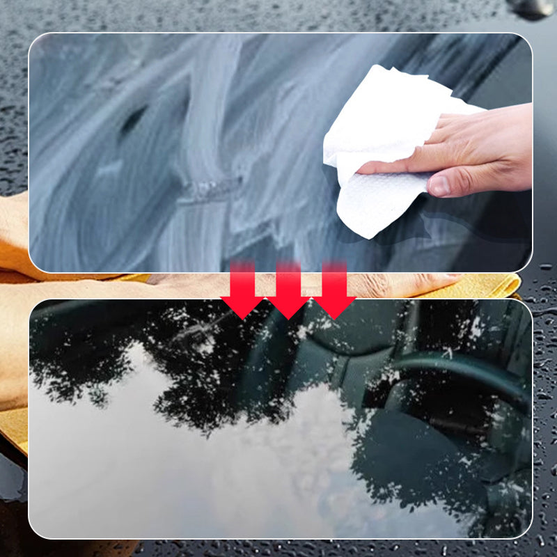 🔥Last Day Promotion 48% OFF-🎁- 2024 Upgraded Auto Glass Oil Film Removal Wipes