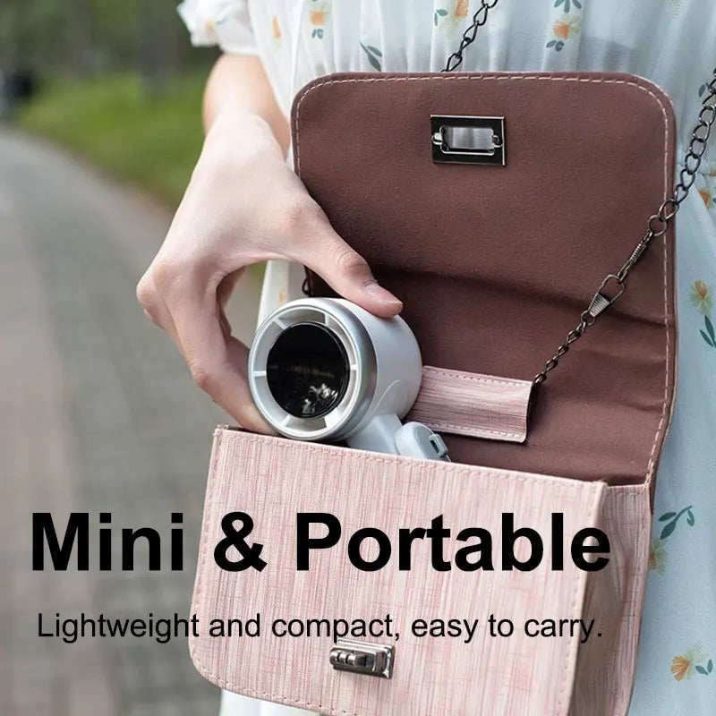 🌬️Mini Fan – Powerful Cooling On the Go!💨