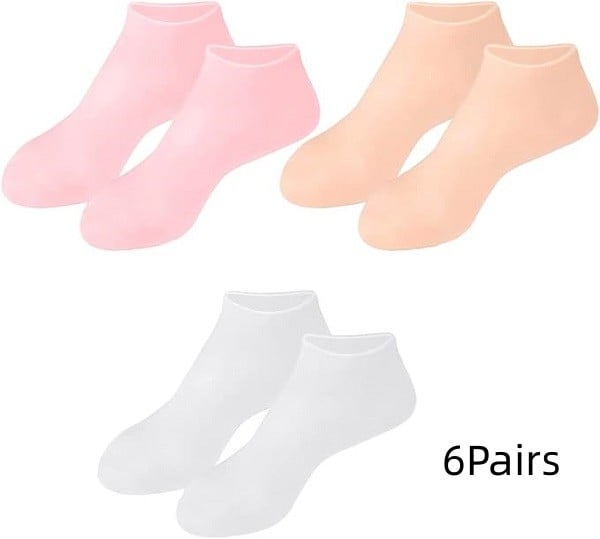 🔥Last Day Sale - 50% OFF🔥 - Women's Foot Care Silicone Socks(🔥Buy 2 Get 1 Free)