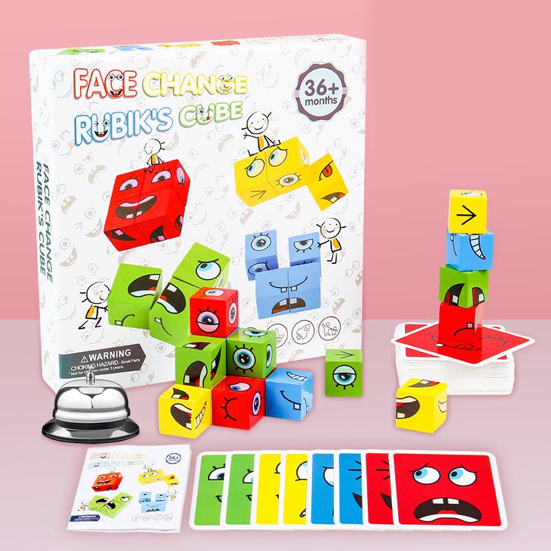 ⚡⚡Last Day Promotion 48% OFF - Face-Changing Magic Cube Building Blocks🔥BUY 2 FREE SHIPPING