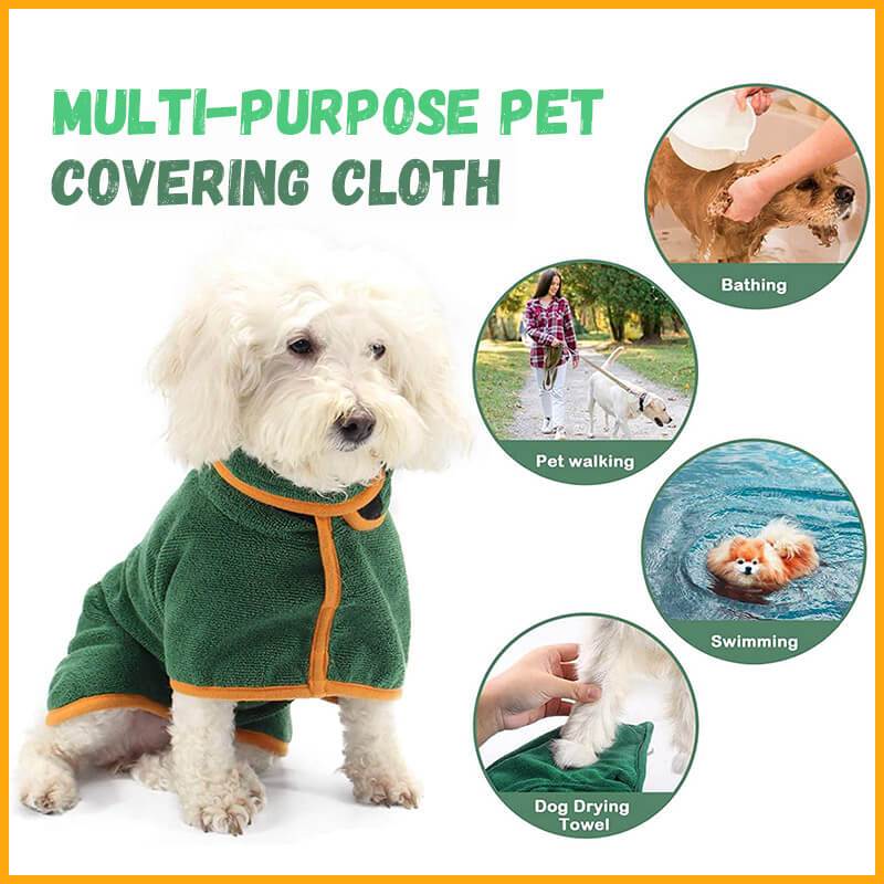(🔥HOT SALE) Super Absorbent Pet Bathrobe, Buy 2 Save 10% OFF & Free Shipping