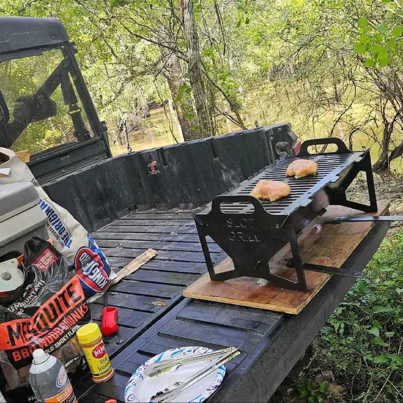🎉Letzter Tag 49% Rabatt🔥Zusammenklappbarer BBQ-Grill für einfache Lagerung aus Stahl