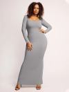 Built-in Shapewear Modal Soft Lounge Dresses