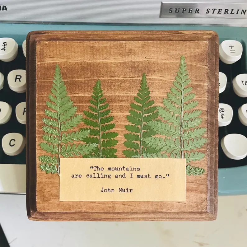 Nature Quotes Coaster