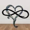 🔥LAST DAY  49% OFF 🔥 Infinity heart - Steel wall decor Metal Wall art