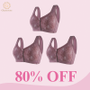 🎁LAST DAY 45% OFF🎁Front Closure Shaping Push Up Cotton Bra-Seamless, Beauty, Comfy