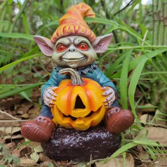 👻🎃Halloween Sale !!!  -Garden Pumpkin Gnome-Home Decor